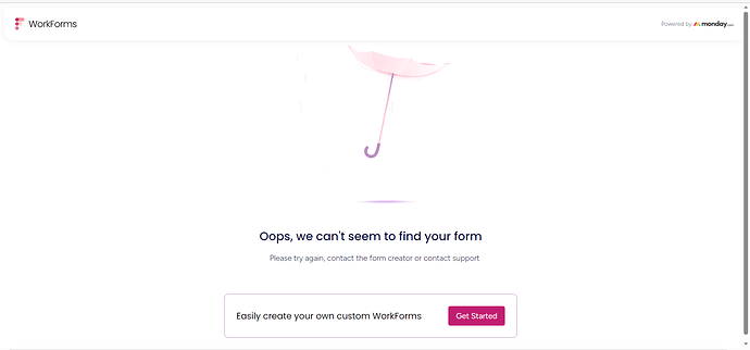 unable to register